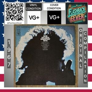 BOB DYLAN'S Greatest Hits•1967 US Stereo (#KCS 9463)•CBS